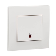 Schneider Vivace Water Heater/Aircond Switch 20 Amp 1 Gang