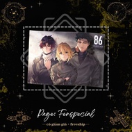 [Only Limited Accessories] Station Poster - 86 - Eighty Six - EightySix - Fm Bookmark