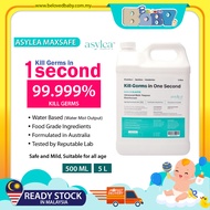 Asylea Maxsafe - Food Grade Multi-Purpose Disinfectant / Sanitizer (5L)