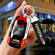 KEY CASE KEY COVER REMOTE CAR AGYA AVANZA XENIA RAIZE ROCKY 2023 GR SPORT TOYOTA KEY COVER