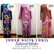 Jubah Batik Lukis Kelantan JA40 / JA41 / JA42