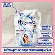 Nước Giặt Hygiene Thái Lan Giặt Xả Quần Áo Thơm Lâu Túi 1800ml