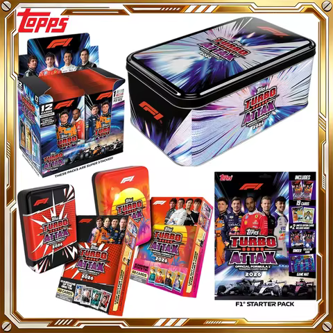 2026 Topps Turbo Attax Formula 1 Card Sealed Collection Set F1 Premium Holiday Birthday Gift for Adu