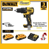 DEWALT Atomic DCD709D2-BI 13mm ( 3/8" ) Brushless Cordless Hammer Drill Impact Drill ( DCD709D2, DCD