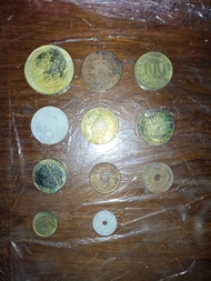 Uang Koin Kuno / Uang Koin Lama campur
