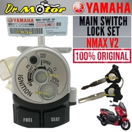 NMAX 155 V1 V2 NMAX155 Key Set Ignition Main Switch Lock Suis Kunci Fuel Tank Cap Loak B6H-H252E-01 