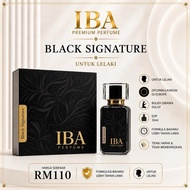 IBA Premium Perfume BLACK SIGNATURE Men 30ml EDP for Men