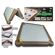 SPM Foldable Carrom Board Set/Papan Karom Boleh Lipat [SPM 172]