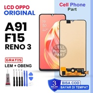 Lcd Oppo Reno 3 / A91 2020 / F15 / F17 Original Fullset Touchscreen DISTRIBUTOR