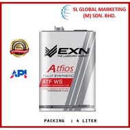 EXN ATF OIL - ATFIOS ATF WS FULLY SYNTHETIC - 4 LITER - MINYAK ATF