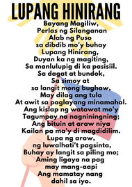 Filipino Tagalog Charts for kids A4 Size Panatang Makabayan Lupang Hinirang Abakada Hugis Araw sa Isang Linggo Mga Buwan sa Isang Taon Mga Bilang