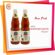 Keto Twin Pack: Sukiyaki Sauce 810g (Brand: Dek Som Boon | Healthy Boy)