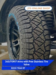 265/70R17 Arivo Rock Trak RT with Free Stainless Tire Valve