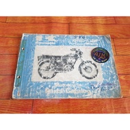 KAWASAKI Copian Catalog Part Book Rare Kh110 Kh 110 A1 B1kawasaki
