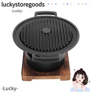LUCKYSTOREGOODS Hibachi Grill, Durable Portable Charcoal Grill, Party Cooking Mini Aluminum Alloy No