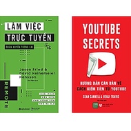 Combo 2 Cuốn Sách: Làm Việc Trực Tuyến Quán Xuyến Tương Lai + Youtube Secrets - Hướng Dẫn Căn Bản V