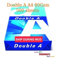 Double A A4 80gsm (500 sheets)