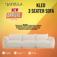 Qatella KLEO 3 Seater Sofa/Modern design 3 Seater Sofa/Premium Sofa