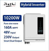 Itoshi Solar Inverter 10kw 10200W 48V Pure Sine Wave Inverter Hybrid Inverter with MPPT Controller