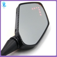 Motorcycle Modified Dual Light Rearview Mirror Led Turn Signal Rearview Mirror Thread 6mm+ Dual Ligh