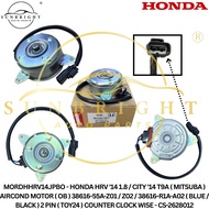 HONDA HRV '14 1.8 / CITY '14 T9A ( MITSUBA ) AIRCOND MOTOR ( OB ) 38616-55A-Z01 / Z02 / 38616-R1A-A0