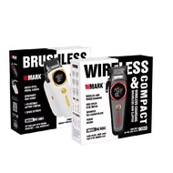 WMARK ปัตตาเลี่ยน DLC ใบมีดแบบชาร์จปัตตาเลี่ยนผมมอเตอร์แบบไม่มีแปรงถ่านฐานชาร์จไร้สาย NG-8004