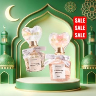 MY Love Garden PERFUME 50ml #688 Libre & DUPE French Wangian Tahan 24H Heart Box Hadiah Romantis