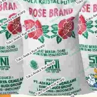 Gula Rose Brand/gula pasir 50 kg via Gojek