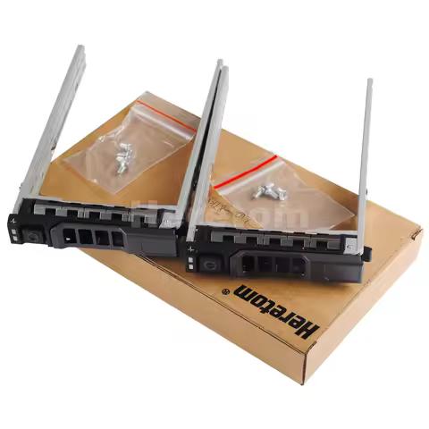 2PCS NEW 08FKXC 2.5'' SAS SATA Server Tray Caddy for Dell PowerEdge R730 R630 T640 T630 HARD DRIVE B