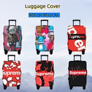 Kaws Supreme  luggage cover Washable luggage cover Anti-scratch luggage cover Suitable for 18-32 inc