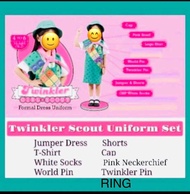 Twinkler (kinder) scout jumper uniform set