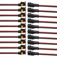 Best 2 Pin Automotive Waterproof Connector 16 AWG Electrical Connector For Car SUV