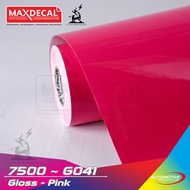 Maxdecal Gloss Pink Sticker 7500-G041