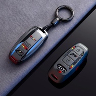 Suitable for Audi A6L Key Cover 2023 Q4etron Car Q7 Men A7A8 High-End A3L Bag Q3 New Q2L Shell 12.8