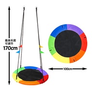Outdoor Round Cloth Swing Outdoor Courtyard Household Multiplayer Swing Oxford Cloth Bird's Nest Swi