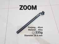 SEATPOST 28.6 MM TIANG SADDLE SEPEDA SEATPOST 28.6MM ALLOY SEATPOST DIAMETER 28.6 MM ZOOM UNO