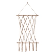 Macrame Tapestry Photo Wall Hand-woven Tassel Background Fabric Living Room Wall Hanging Bedroom Bed