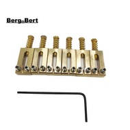 Electric Guitar Tremolo Bridge Brass Saddles 10.8MM Electric Guitar Bridge String Saddle Guitar Part
