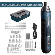 One Piece MT327 3.6V Electric Screwdriver, 4N.m Torque Adjustable 1300mAh Lithium Battery USB Chargi