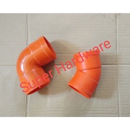 Random Brand PVC Orange Fittings Sanitary Elbow 2 inches (1pcs)