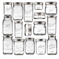 Glass cup Mason Jar glass Sealed Jar Fighting Herbal Tea Jar Storage Jar Snack Jam Breakfast cup Ame