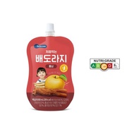 BeBecook Brewed Korean Golden Pear Drink w Red Ginseng &amp; Bellflower Root 80ml