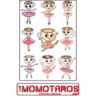 Cappucinna Anomaly Ramadhan Ballerina Sticker 1 pc