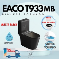 [PUB APPROVED] EACO T933MB WC Tornado Flush toilet bowl >>> 10 YEARS WARRANTY