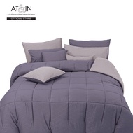 AT&IN Colour & Touch Euler Comforter Set - 620 TC (SS/Q/K)
