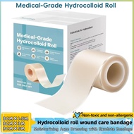 Hydrocolloid Bandage Roll 5cm×1.5m 5cm×3m 5cm×5m Cut-to-Size Wound Patches Extra Large Absorbent for