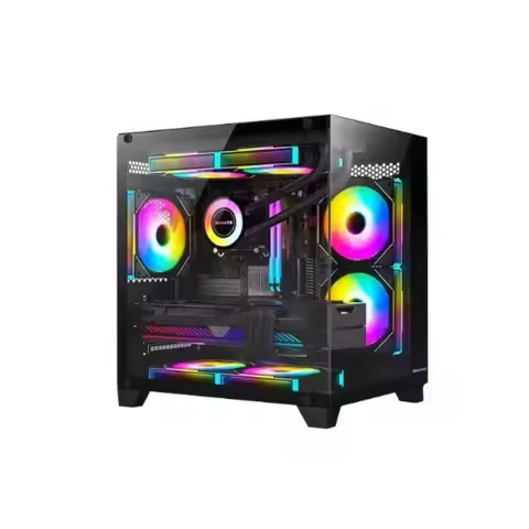 R5 2600X Desktop Computer PC R5 2600x 16G Ram 256T SSD RX580 Win10 Win11 Prebuilt Gaming Pc A320m Mo
