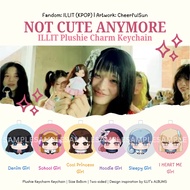 Plushie Keychain Squish ILLIT - NOT CUTE ANYMORE Edition by CheerfulSun