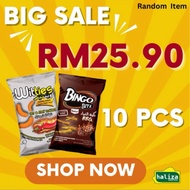 Snek Bingo Bite 60g 10pcs Pek Besar - Keropok Makanan Ringan - Food  - Crispy - Rangup - Snack
