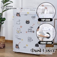 VBS 6-8kg Washing Machine Cover Dust Cover Household Top Load Front Load Washing Machine Protect Cov
